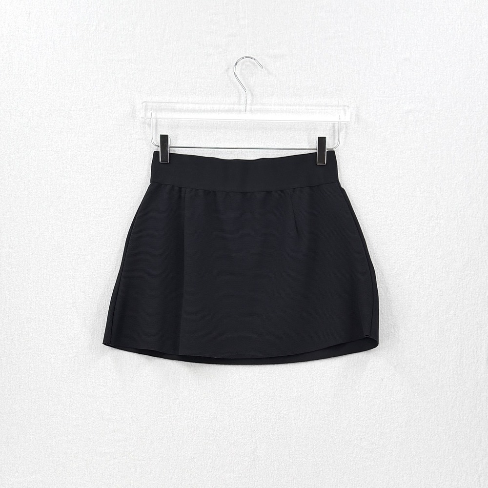 VIEUX JEU Giselle Skirt Women Large Black Athletic Sportswear Mini Skort - Picture 2 of 12